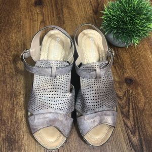 Patrizia Spring Step Jeneva Taupe Shimmer Sandals